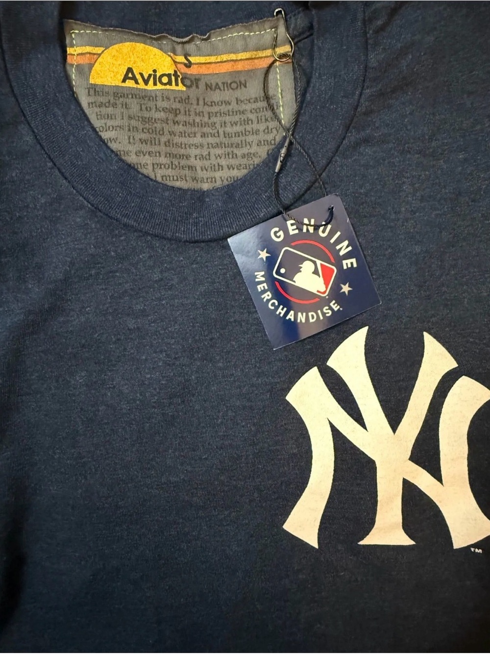 Aviator Nation X MLB New York Yankees Unisex Crew Tee